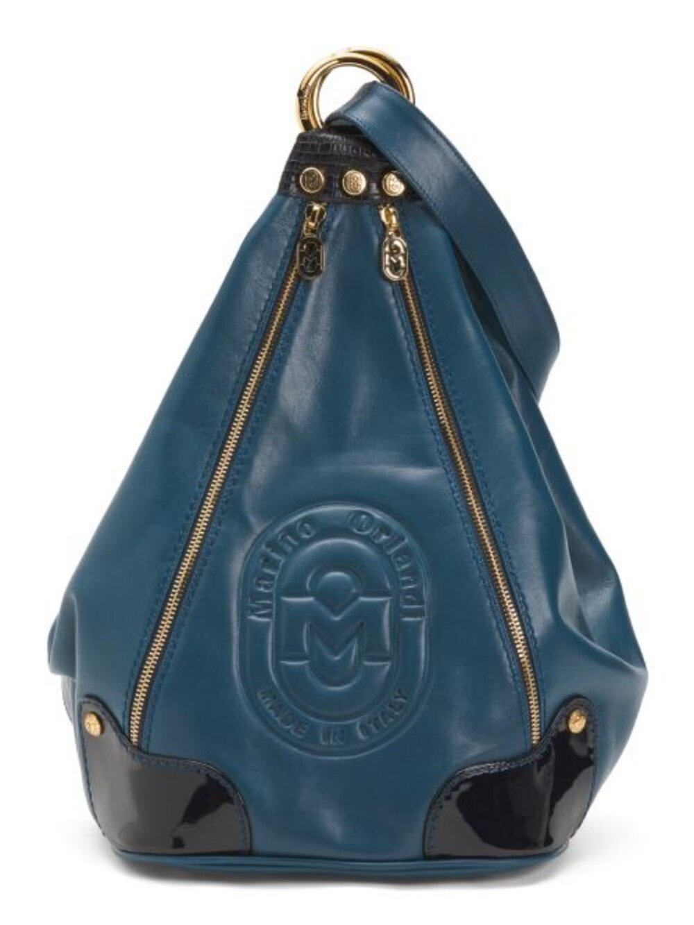 MARINO ORLANDI Made In Italy Leather Backpack